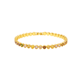 Celia|Pulsera dorada con circonitas - CasaCavari