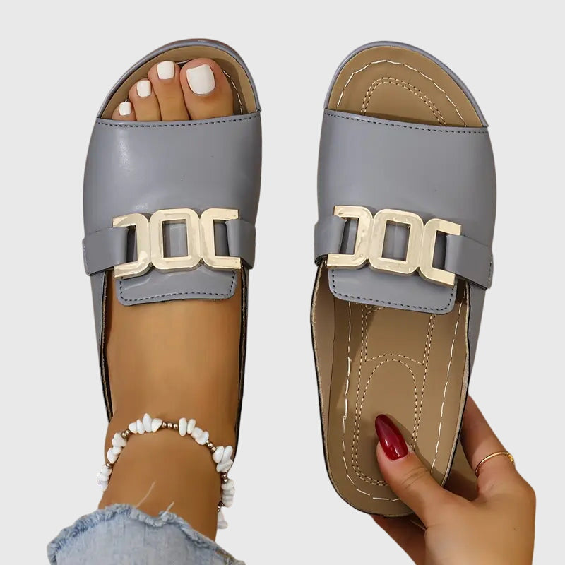Capucine | Sandales confort à boucles - Casa Cavari