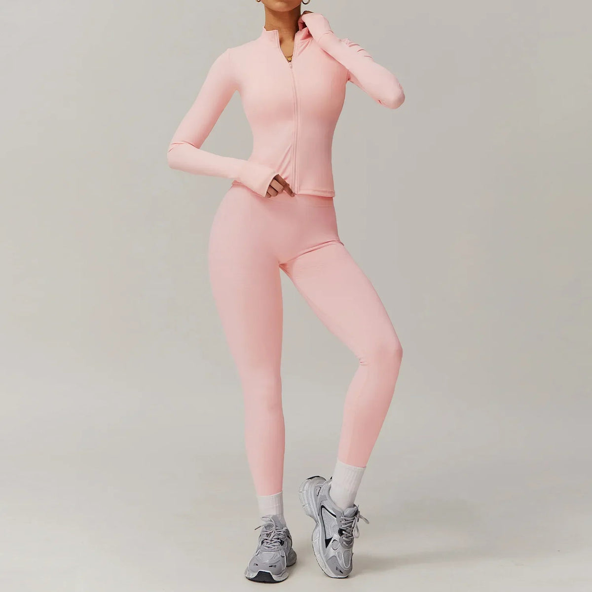 CLARA|Conjunto deportivo con sudadera y leggings - CasaCavari