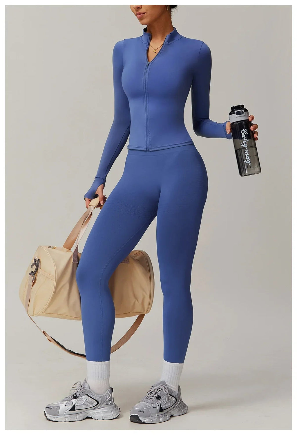 CLARA|Conjunto deportivo con sudadera y leggings - CasaCavari