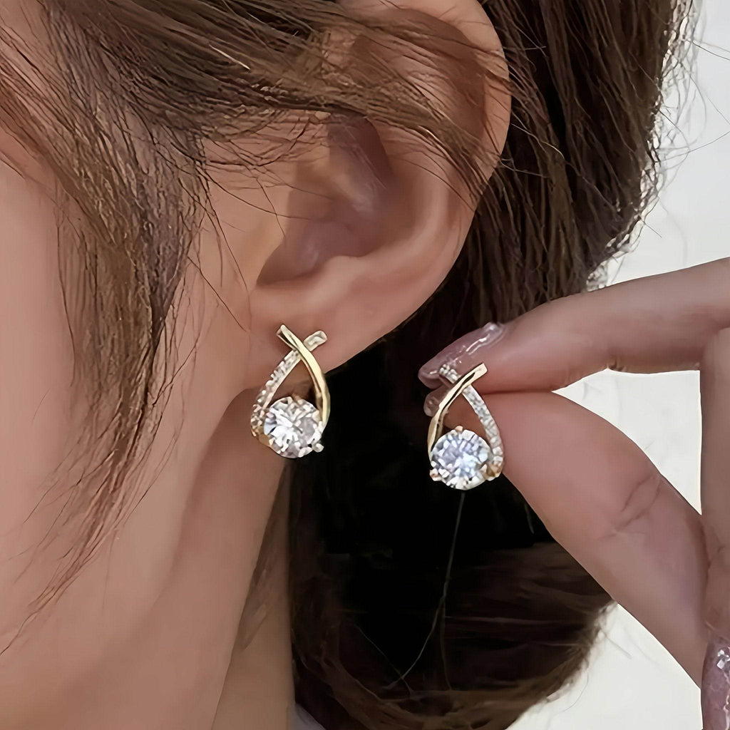 CLARA|Pendientes de Botón - CasaCavari