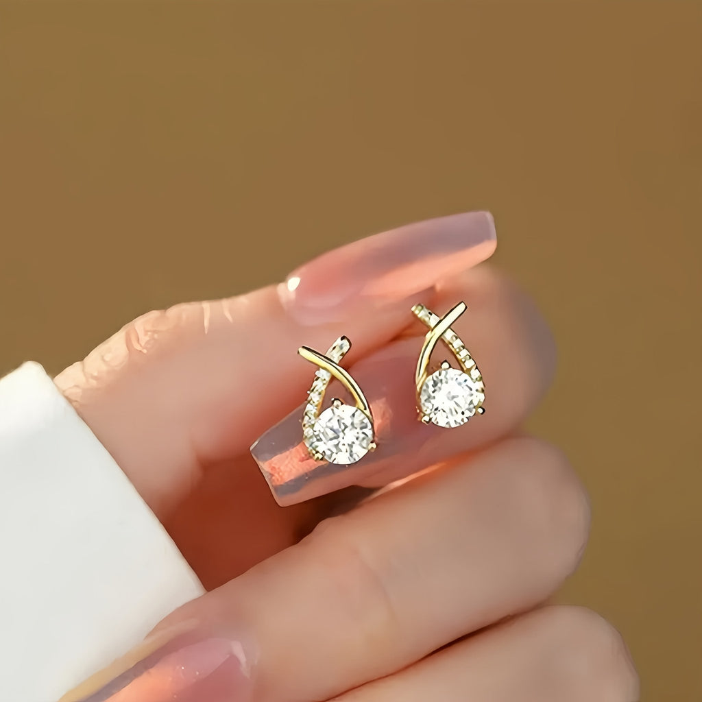 CLARA|Pendientes de Botón - CasaCavari