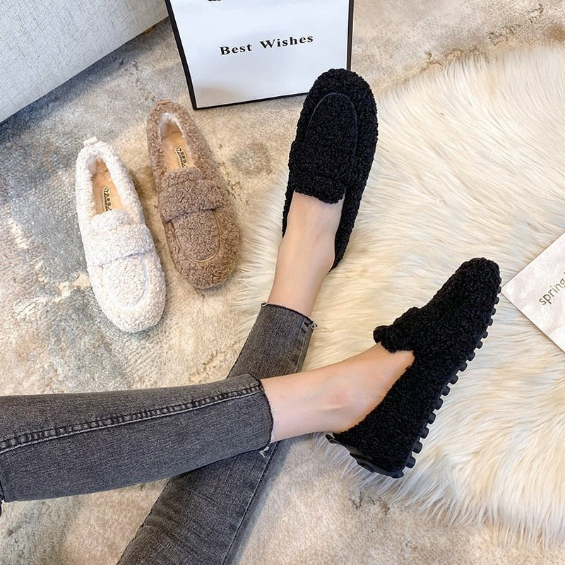 Margaux | Chaussons en peluche - Casa Cavari