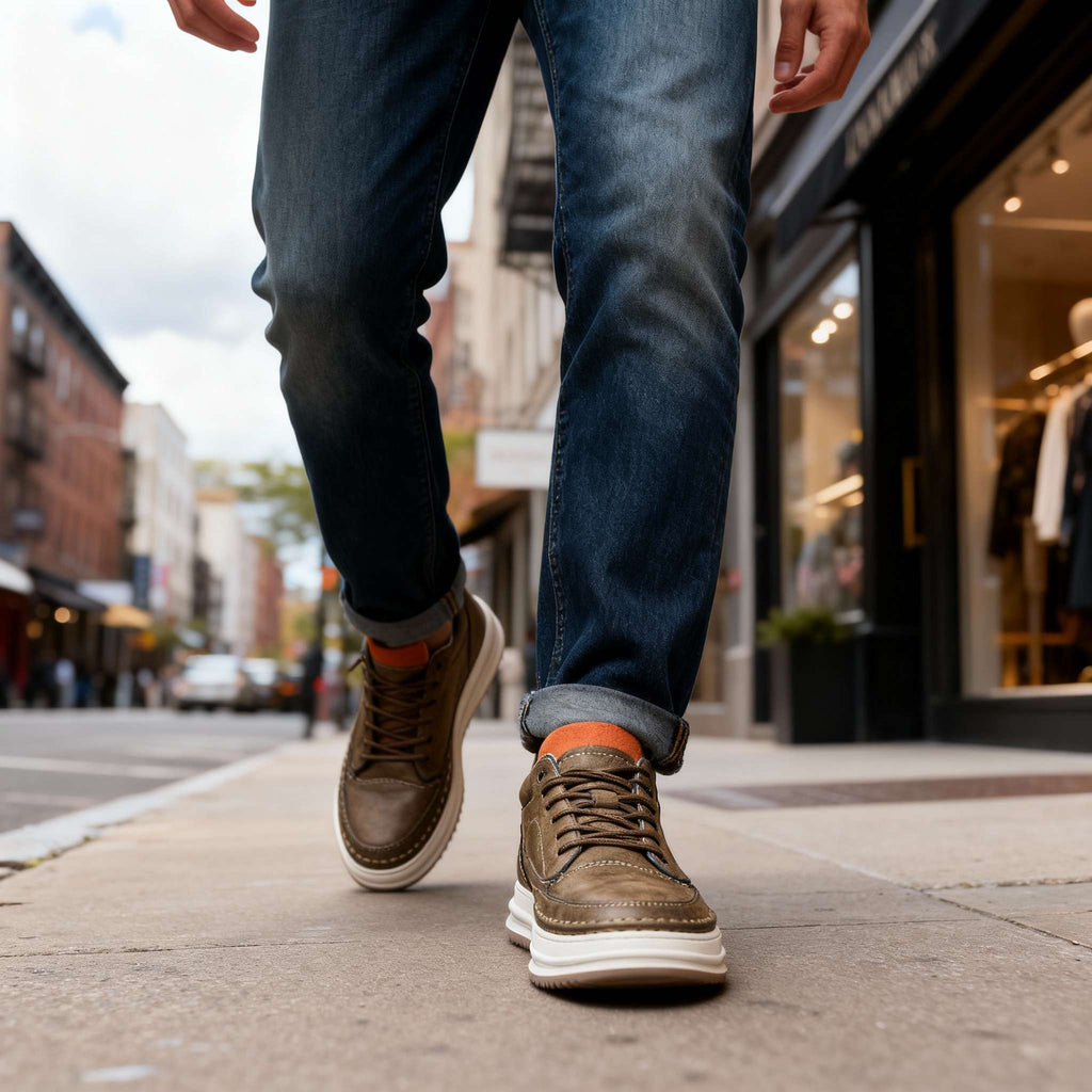 Damián|Zapatillas de cuero - CasaCavari