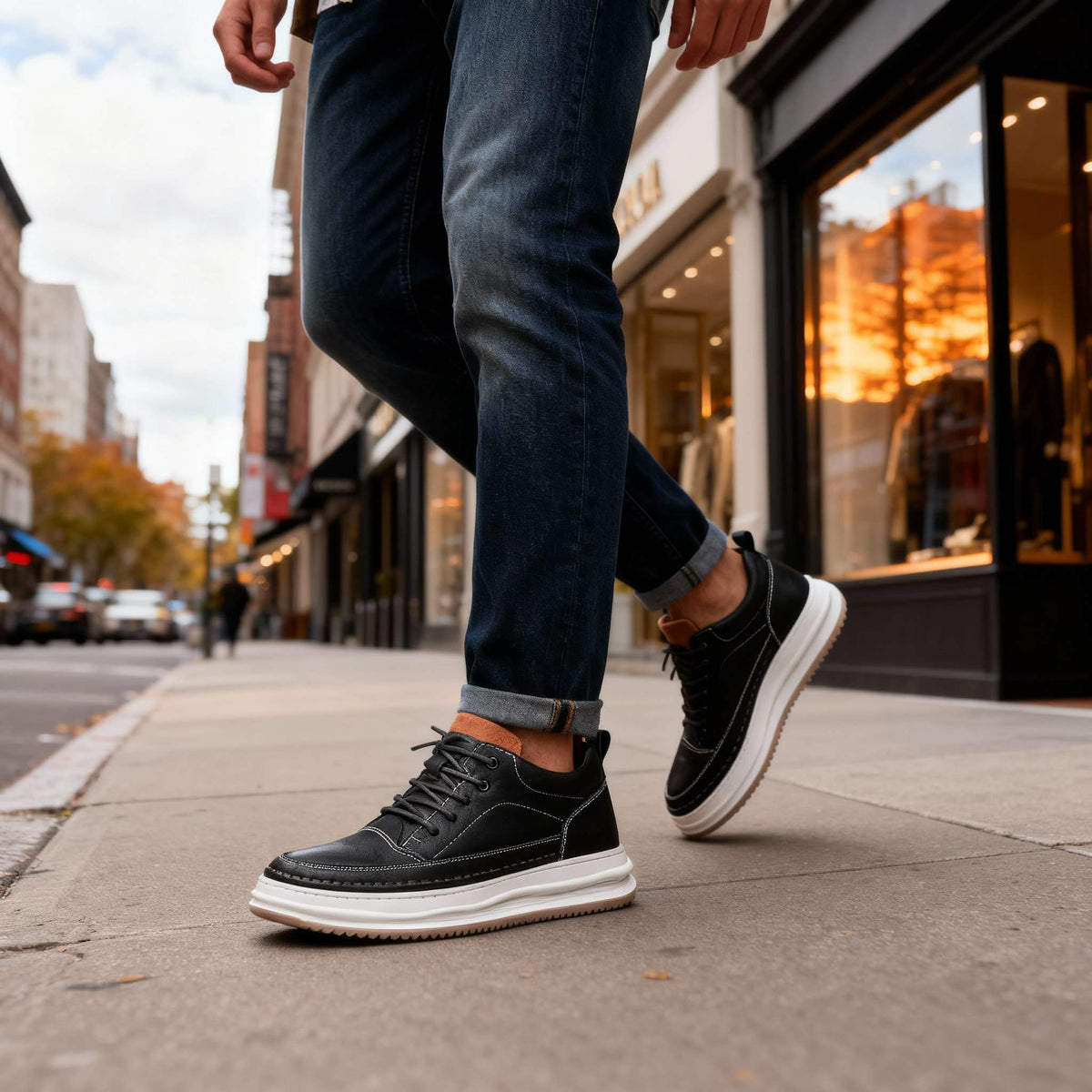Damián|Zapatillas de cuero - CasaCavari