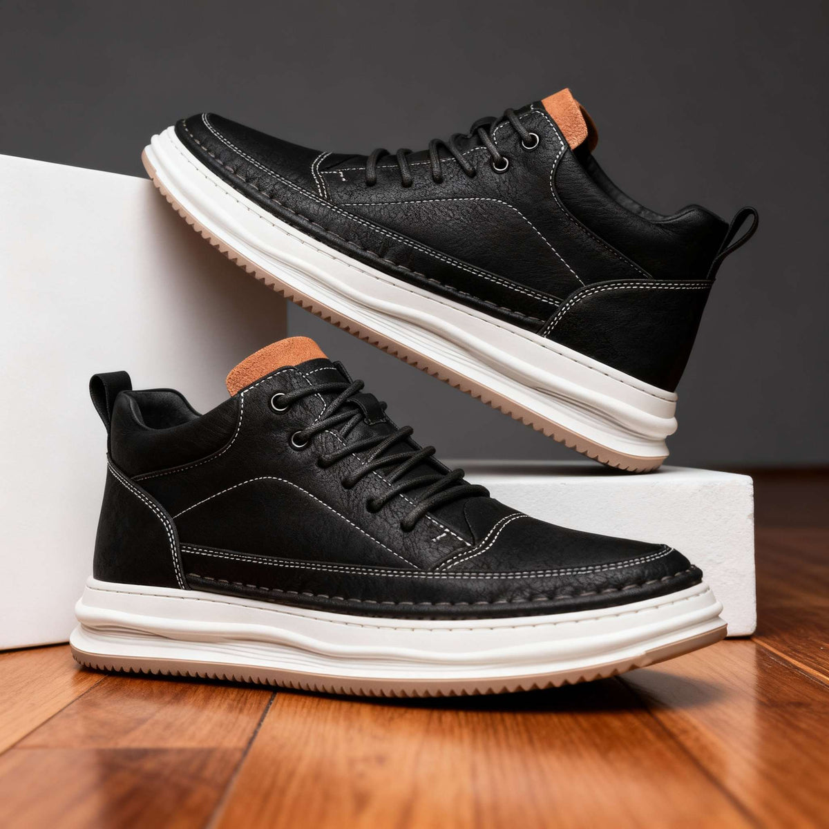 Damián|Zapatillas de cuero - CasaCavari