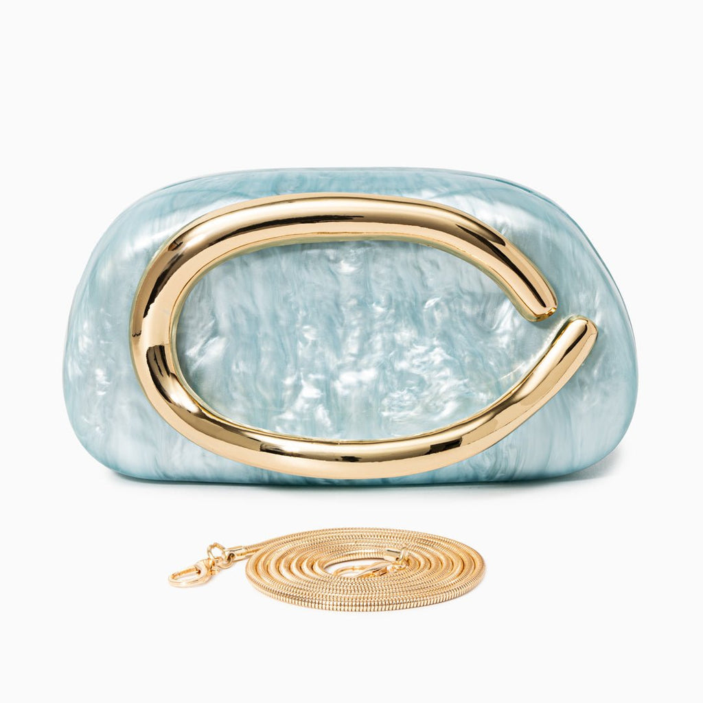 Elena|Bolso estructurado con detalle metálico - CasaCavari