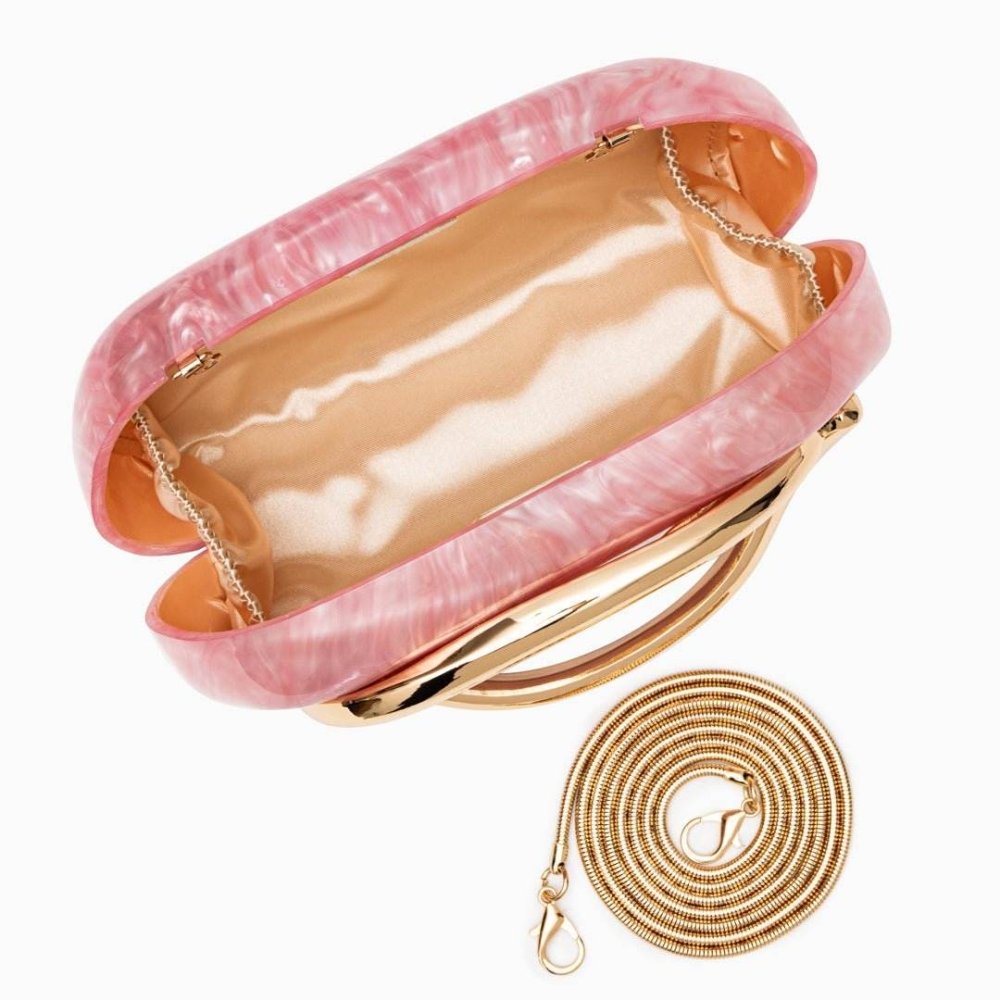 Elena|Bolso estructurado con detalle metálico - CasaCavari
