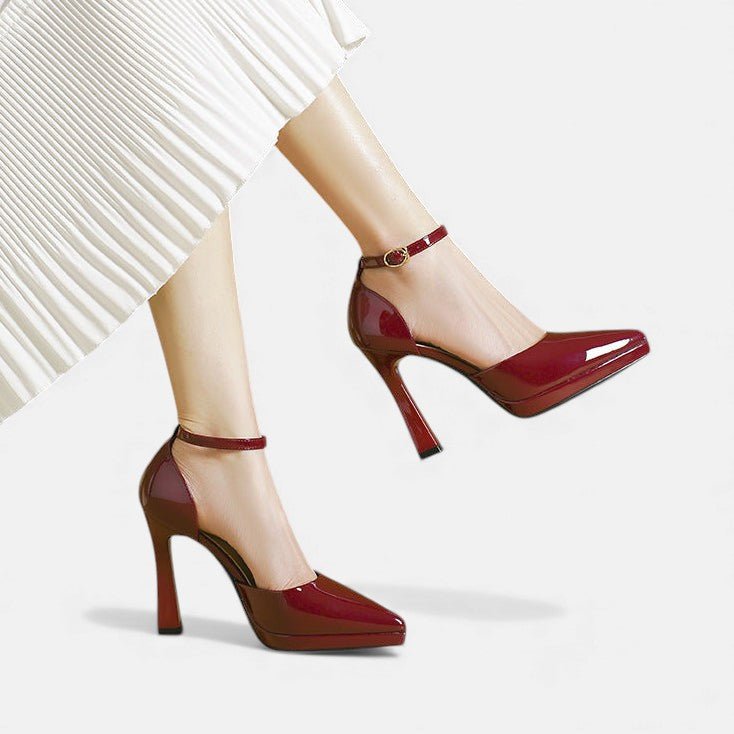 Evette | Tacones de Cuero - CasaCavari