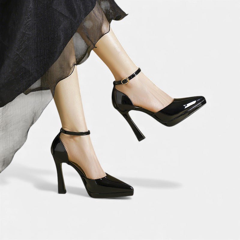 Evette | Tacones de Cuero - CasaCavari