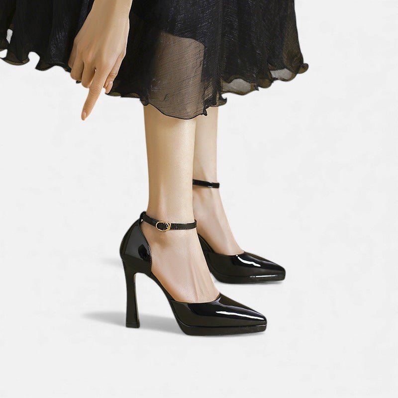 Evette | Tacones de Cuero - CasaCavari