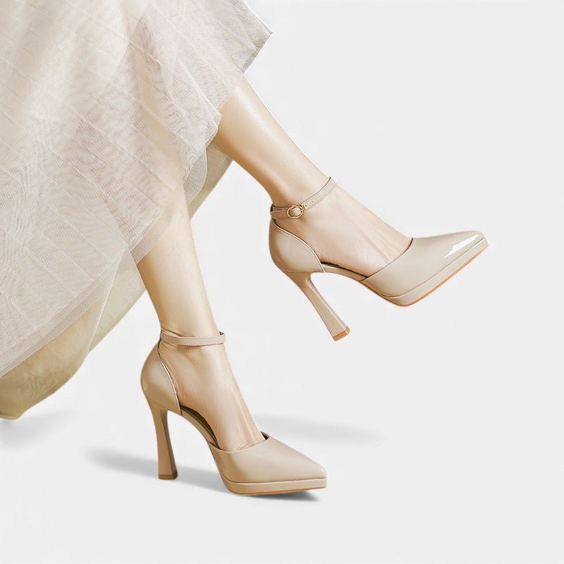 Evette | Tacones de Cuero - CasaCavari