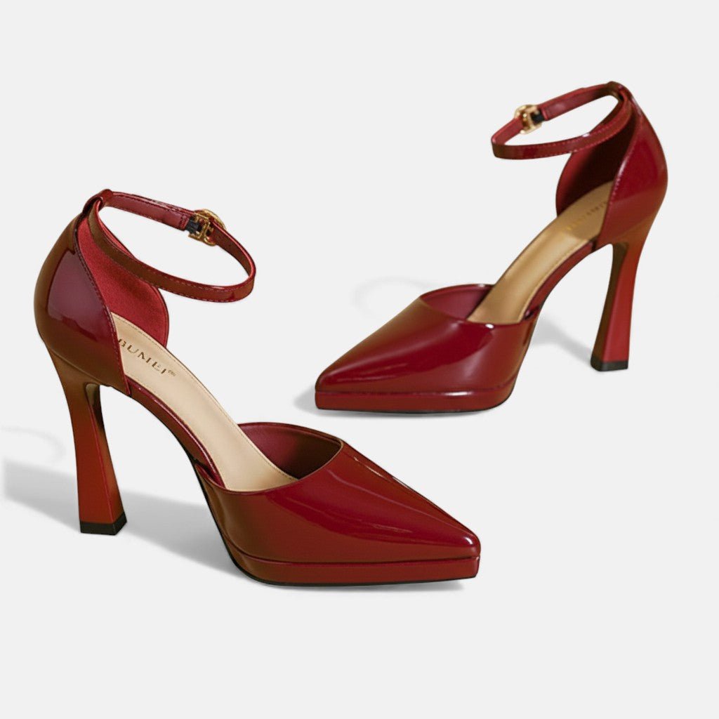 Evette | Tacones de Cuero - CasaCavari