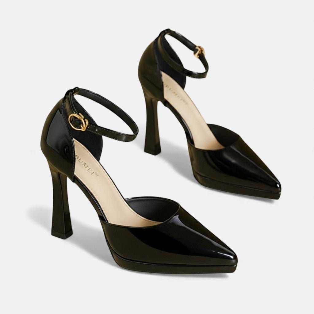Evette | Tacones de Cuero - CasaCavari