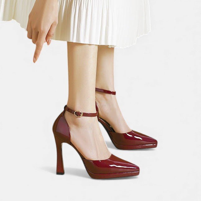 Evette | Tacones de Cuero - CasaCavari
