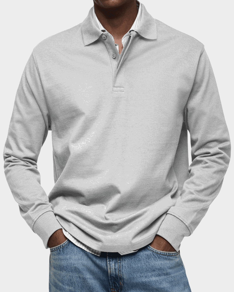 Federico|Polo de manga larga - CasaCavari