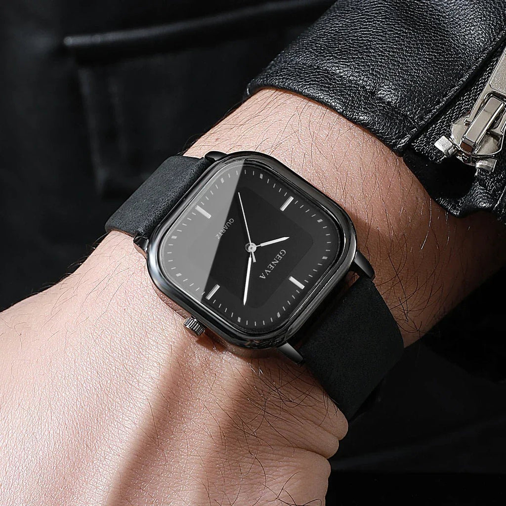 Geneva|Reloj de Esfera Cuadrada - CasaCavari