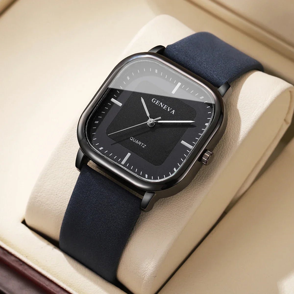 Geneva|Reloj de Esfera Cuadrada - CasaCavari
