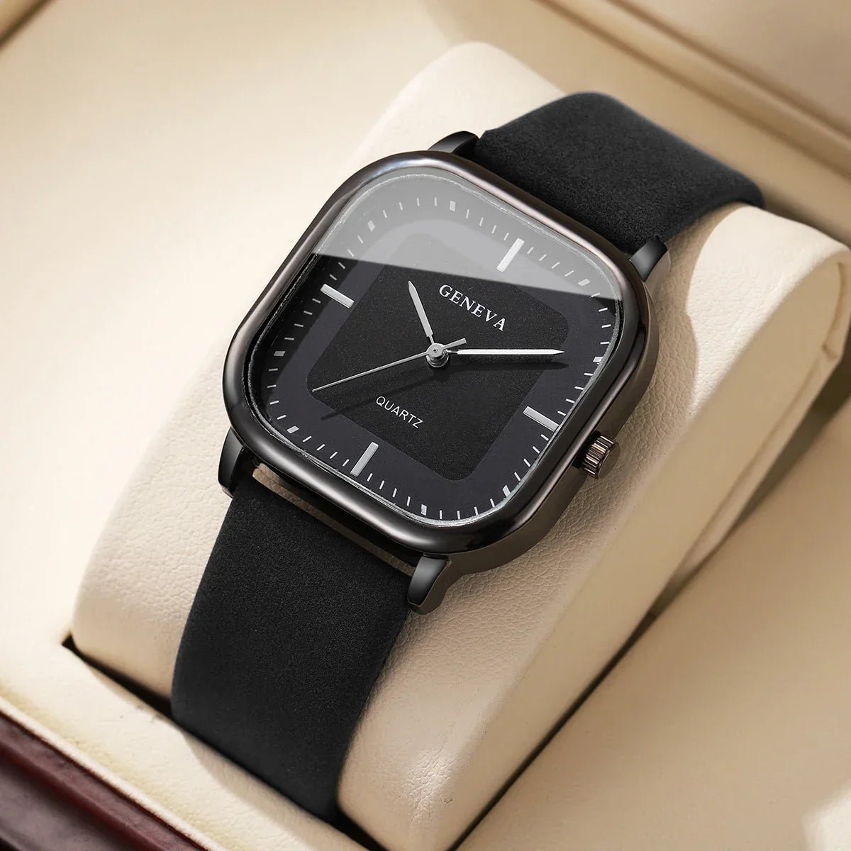 Geneva|Reloj de Esfera Cuadrada - CasaCavari