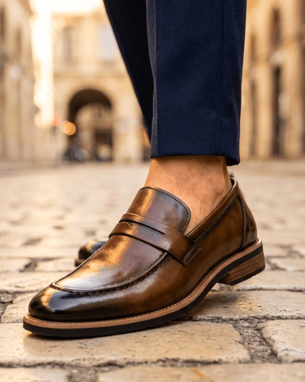 Hamilton|Mocasín de Piel - CasaCavari