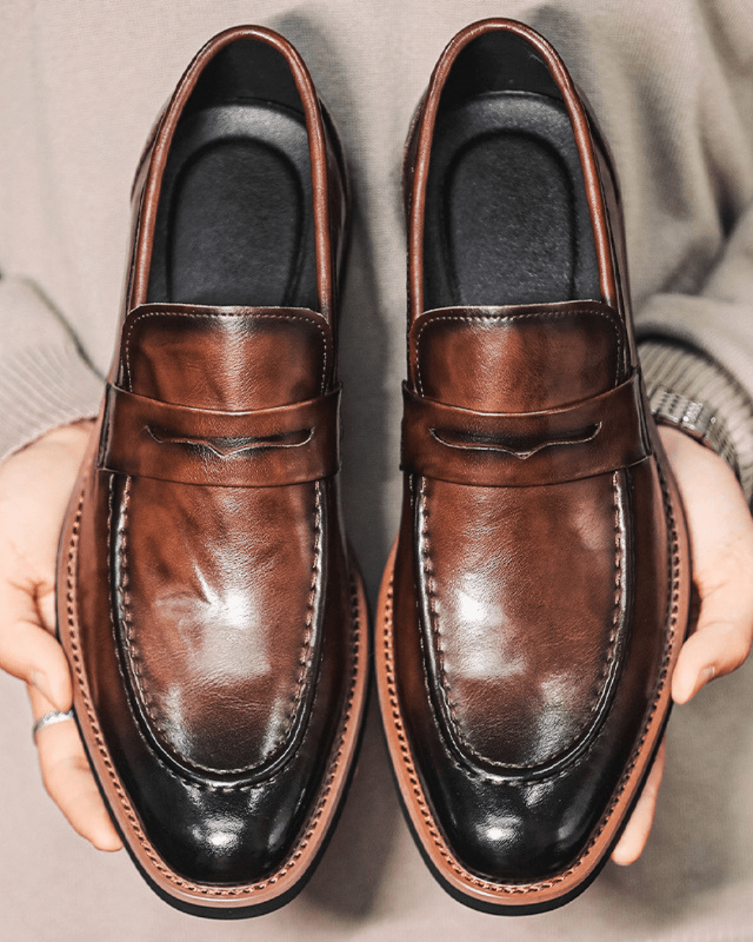 Hamilton|Mocasín de Piel - CasaCavari