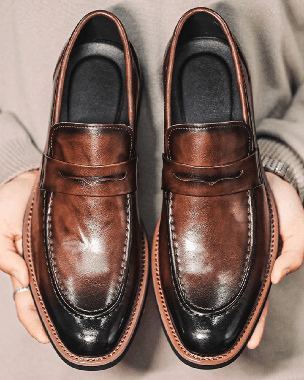 Hamilton|Mocasín de Piel - CasaCavari