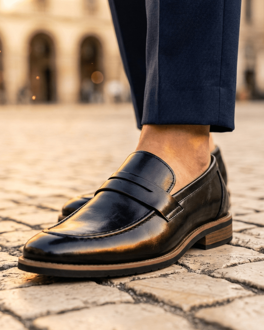Hamilton|Mocasín de Piel - CasaCavari