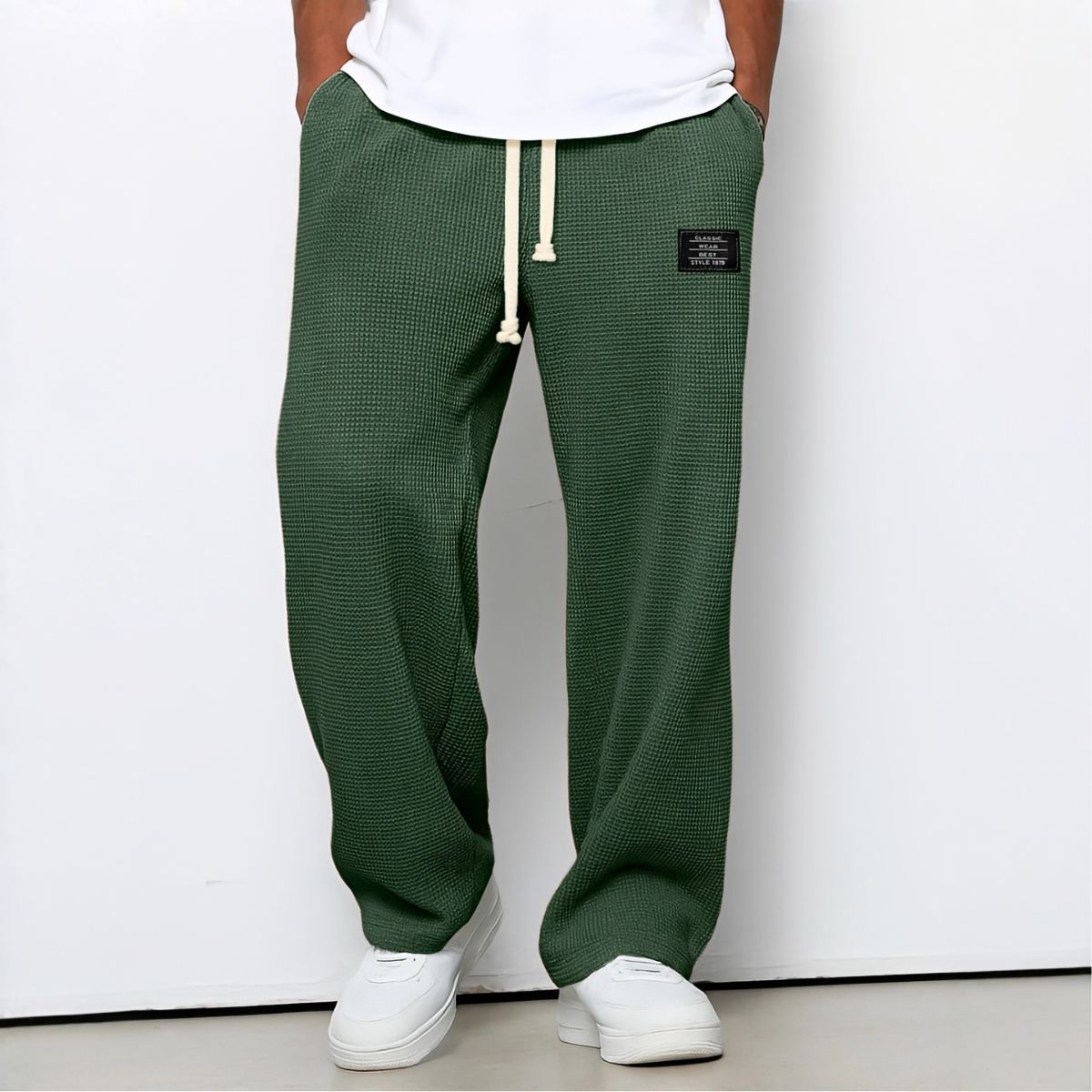 Bastien | Pantalon ample à taille ajustable - Casa Cavari