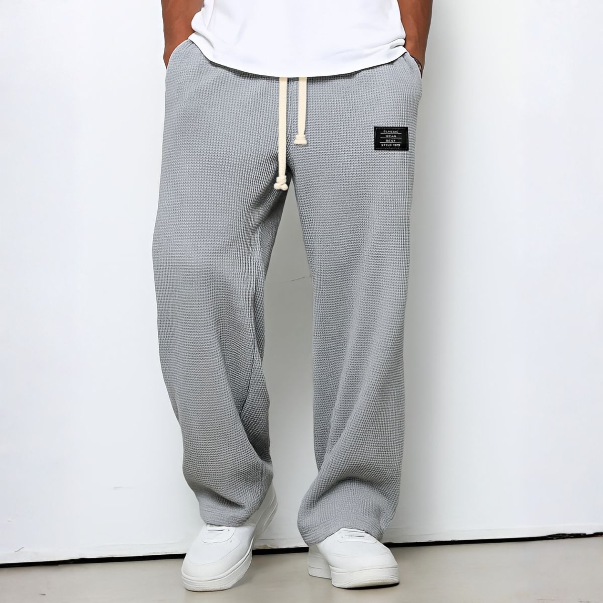 Bastien | Pantalon ample à taille ajustable - Casa Cavari