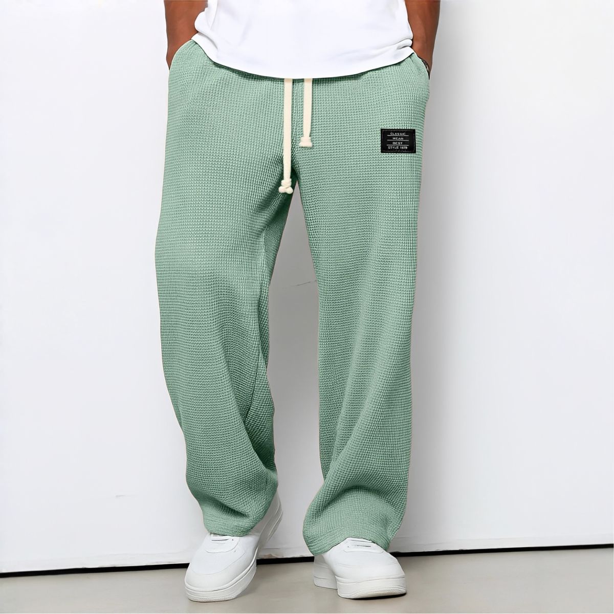 Bastien | Pantalon ample à taille ajustable - Casa Cavari