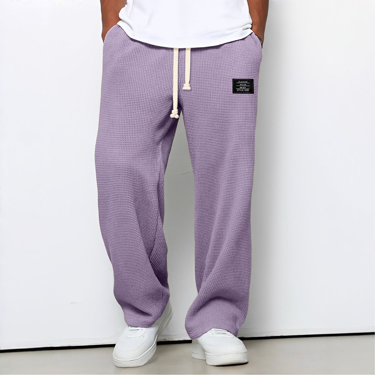 Bastien | Pantalon ample à taille ajustable - Casa Cavari