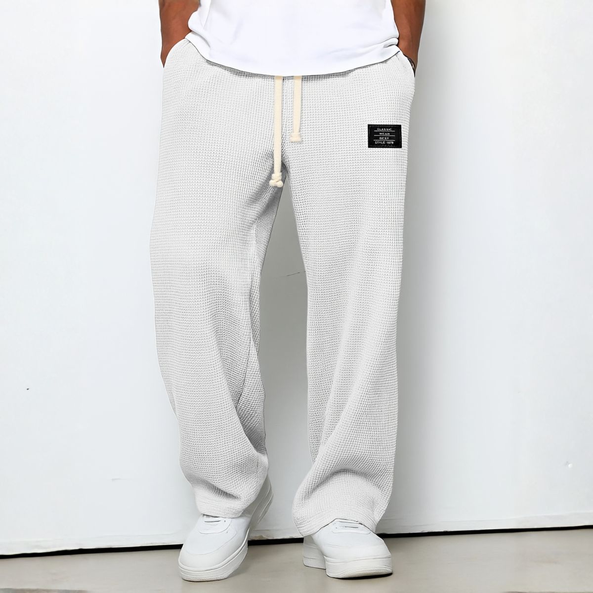 Bastien | Pantalon ample à taille ajustable - Casa Cavari