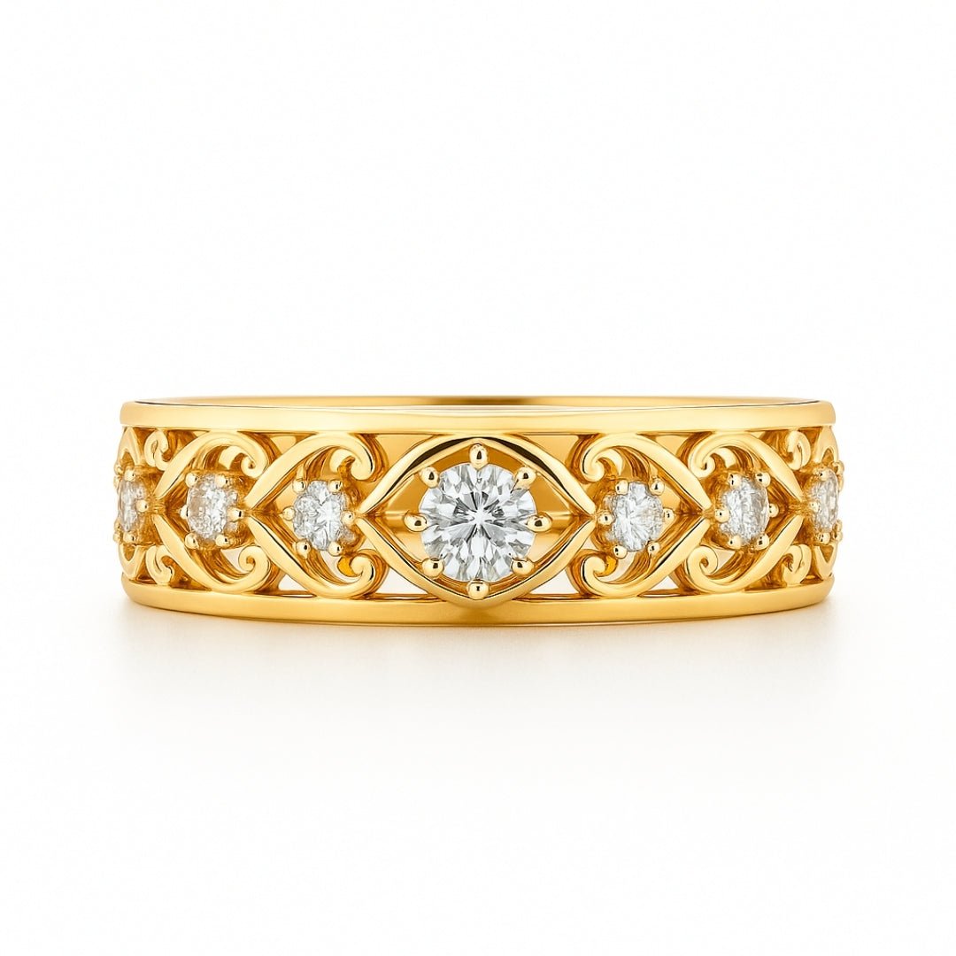 Inés|Anillo entrelazado con circonita - CasaCavari