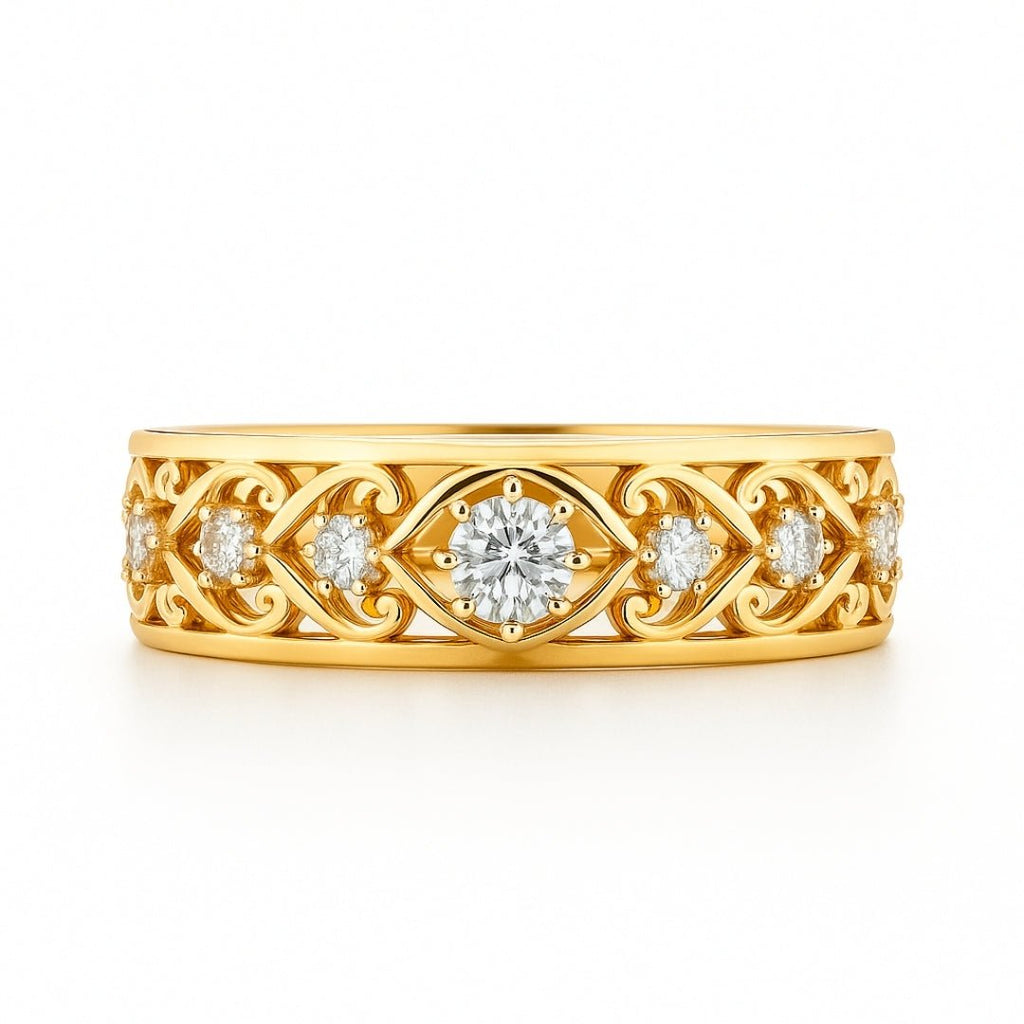 Inés|Anillo entrelazado con circonita - CasaCavari