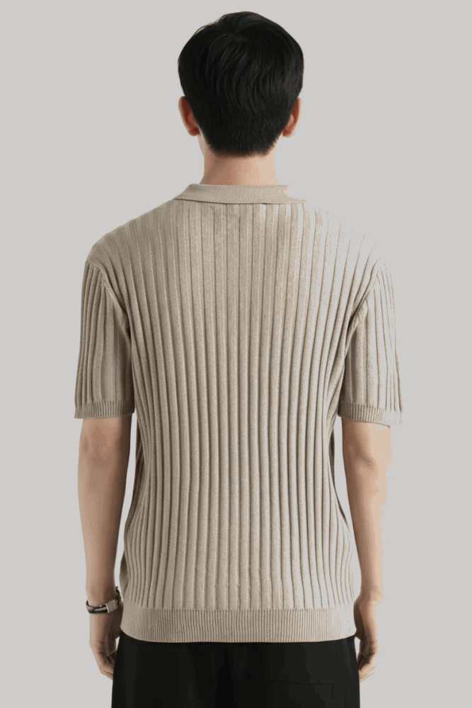 Iván|Polo de punto con cremallera - CasaCavari