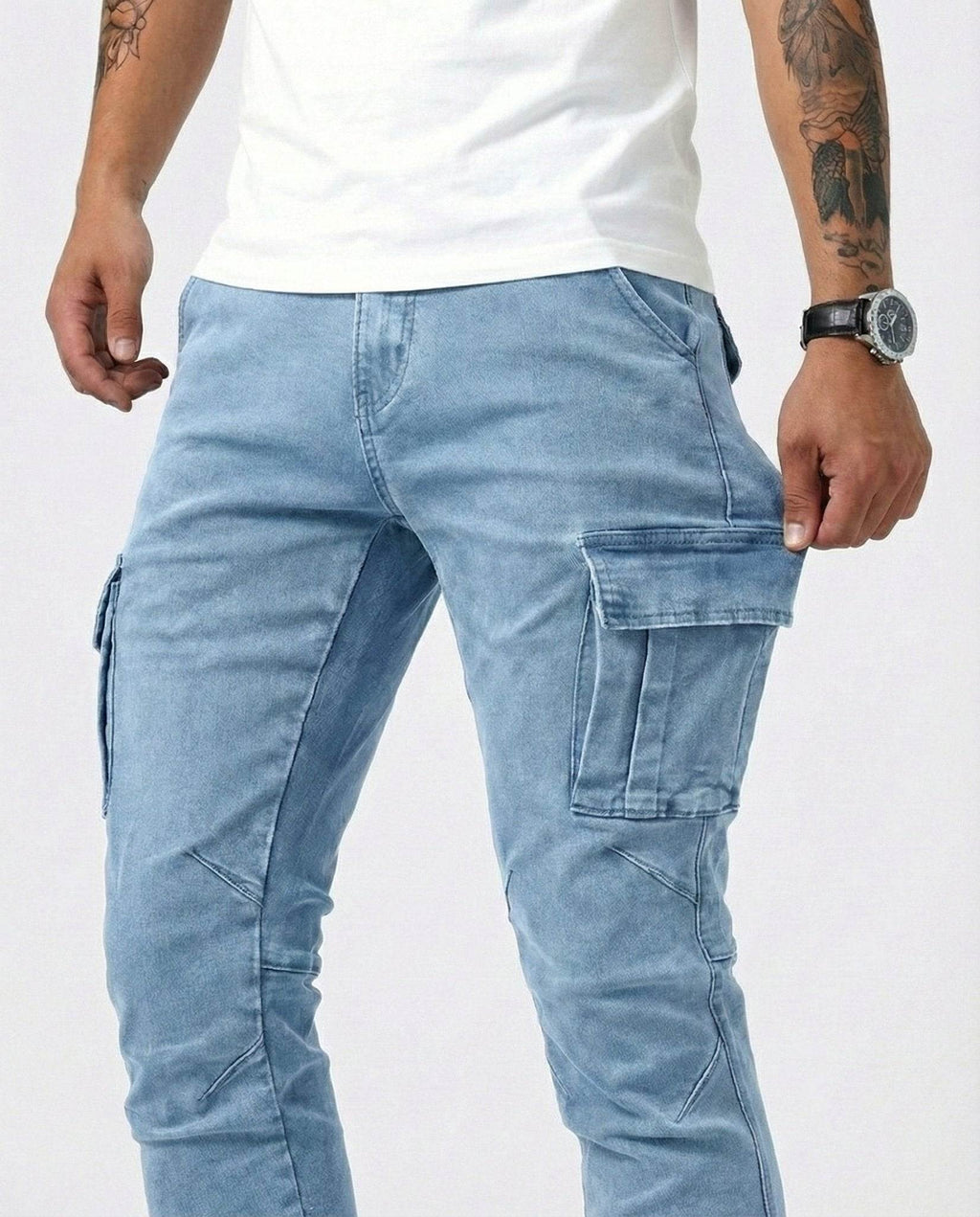 jack|Pantalón Cargo Marino - CasaCavari