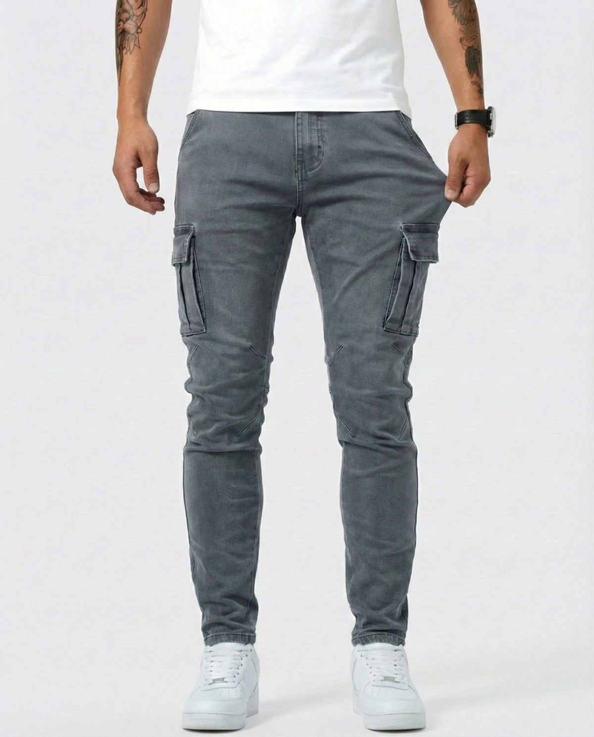 jack|Pantalón Cargo Marino - CasaCavari