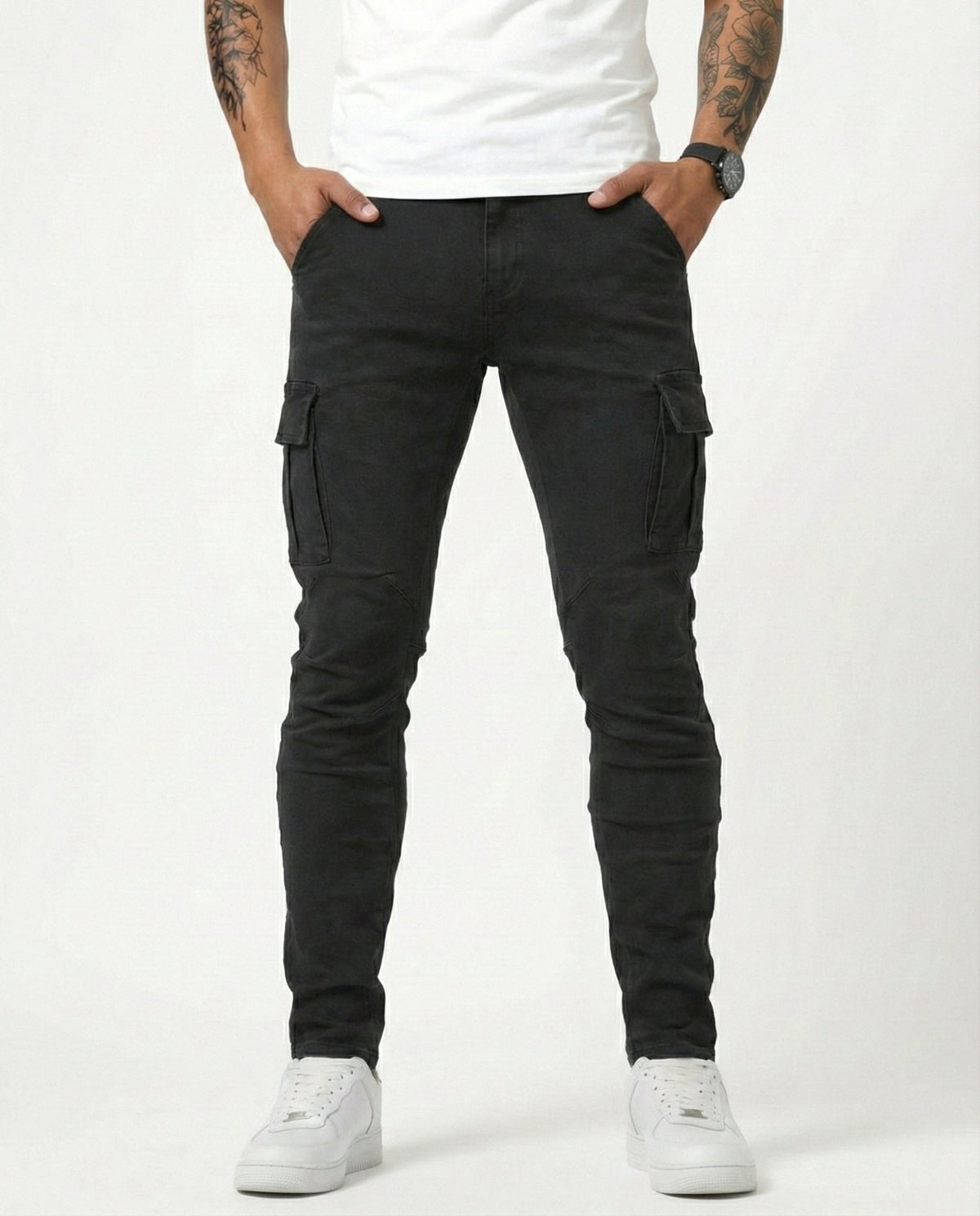 jack|Pantalón Cargo Marino - CasaCavari