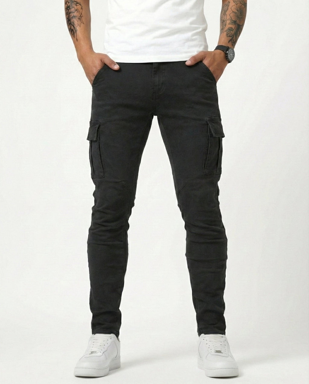 jack|Pantalón Cargo Marino - CasaCavari