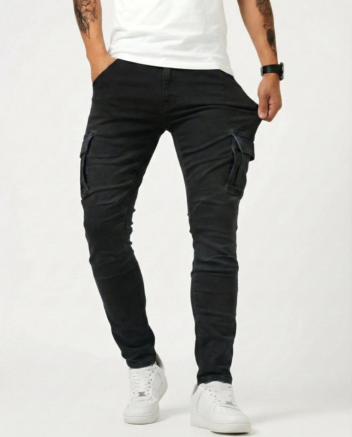jack|Pantalón Cargo Marino - CasaCavari