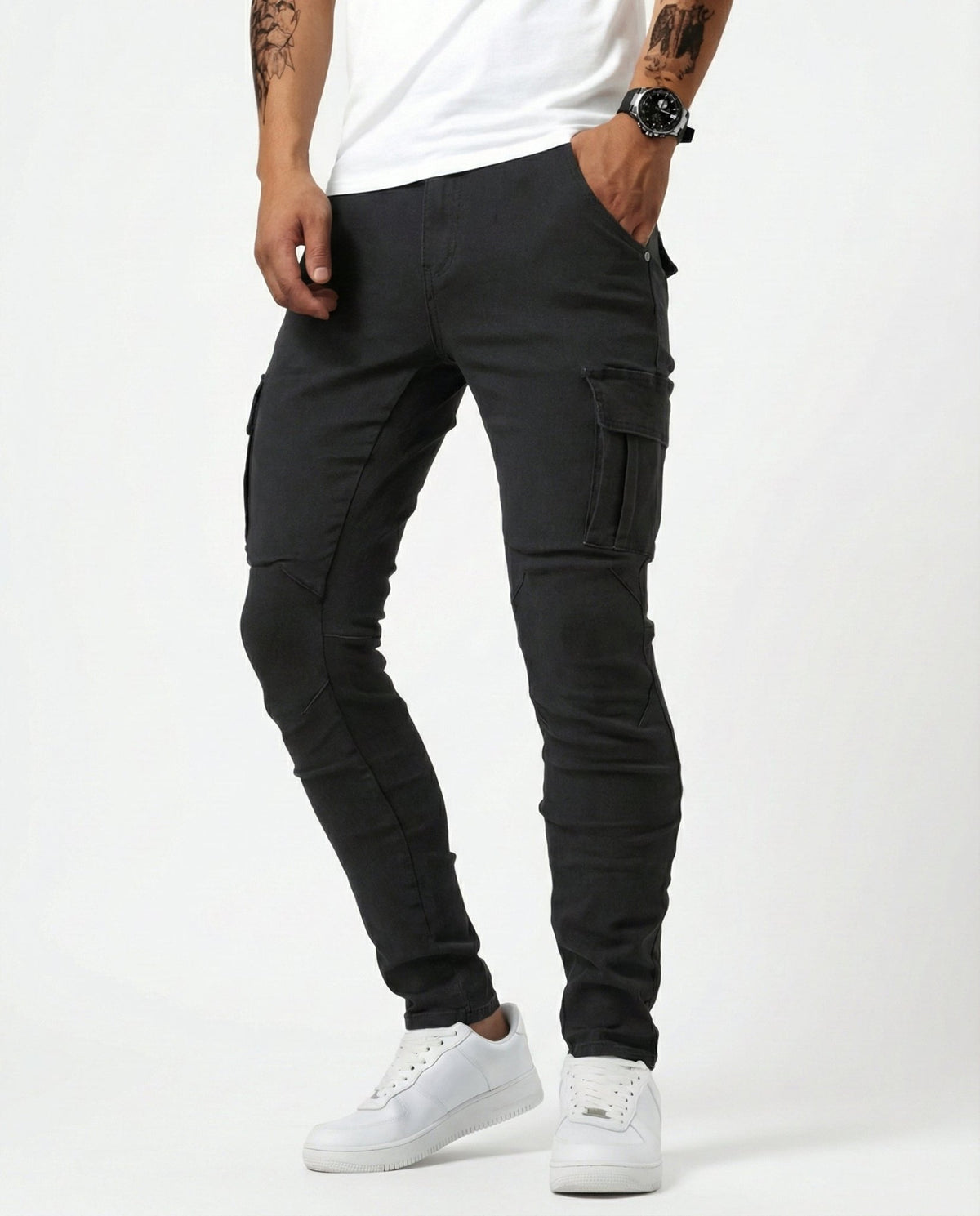 jack|Pantalón Cargo Marino - CasaCavari