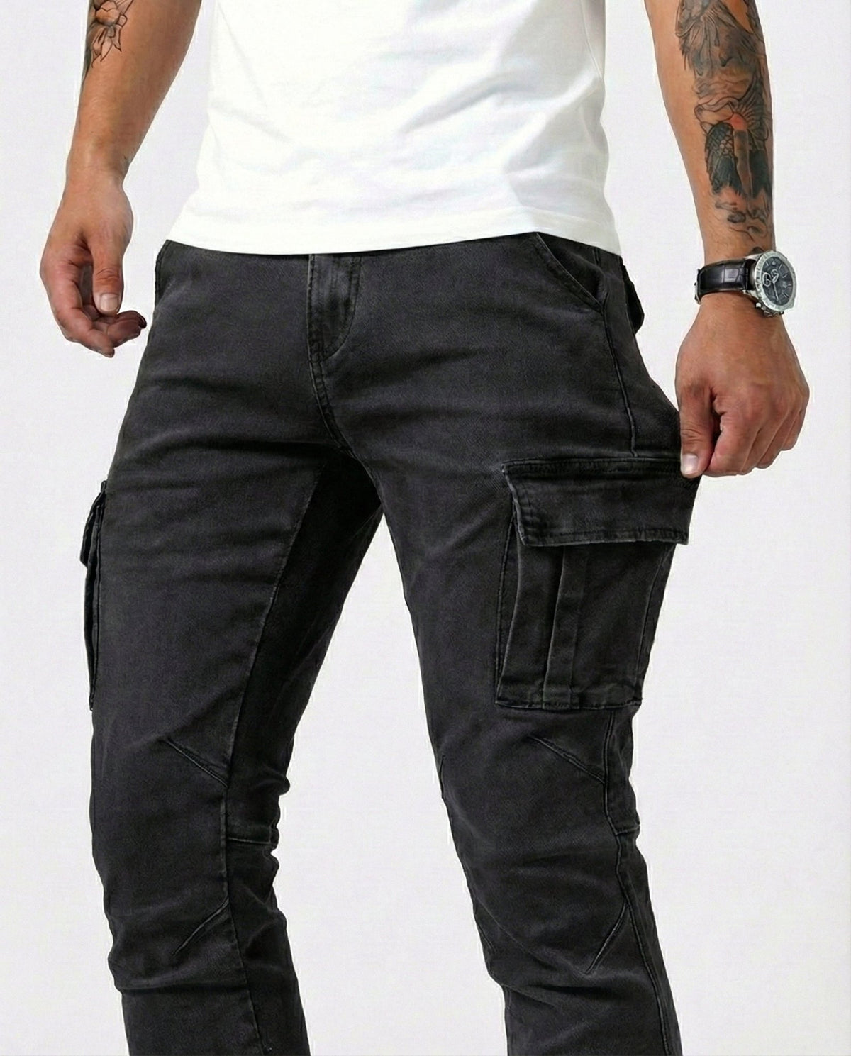 jack|Pantalón Cargo Marino - CasaCavari