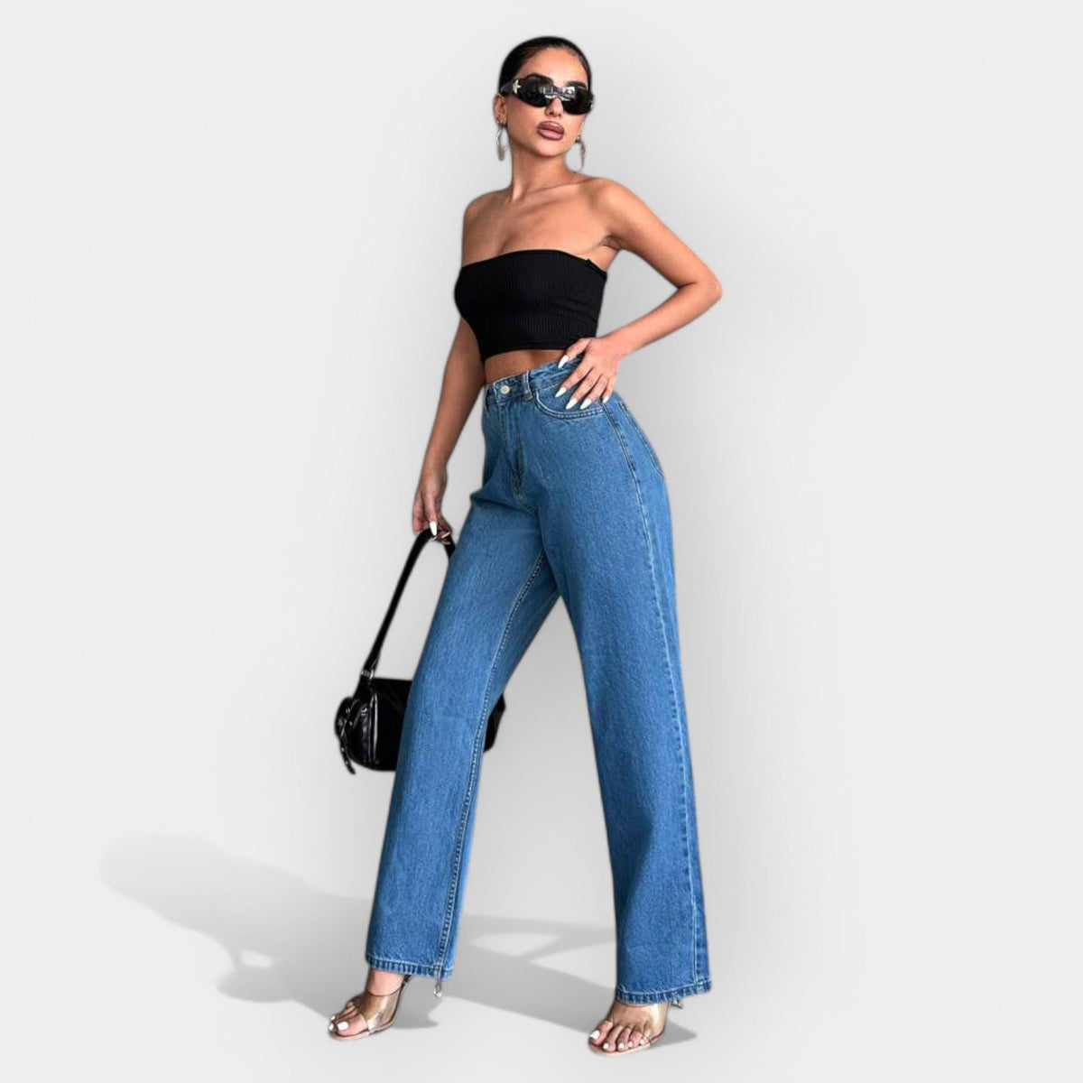 JEANS DE CINTURA ALTA - CasaCavari