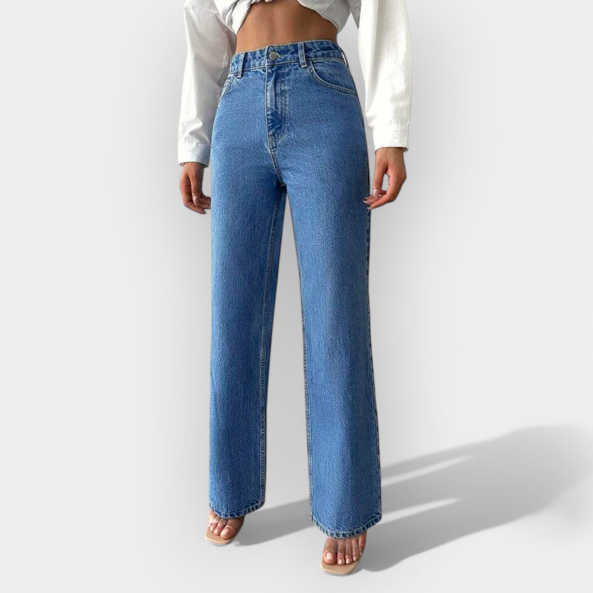 JEANS DE CINTURA ALTA - CasaCavari