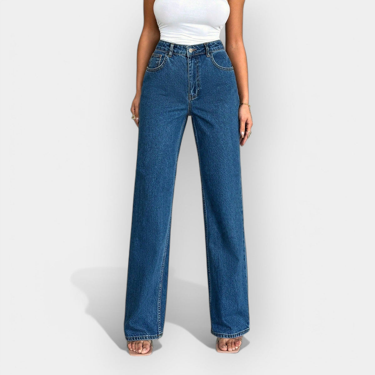 JEANS DE CINTURA ALTA - CasaCavari
