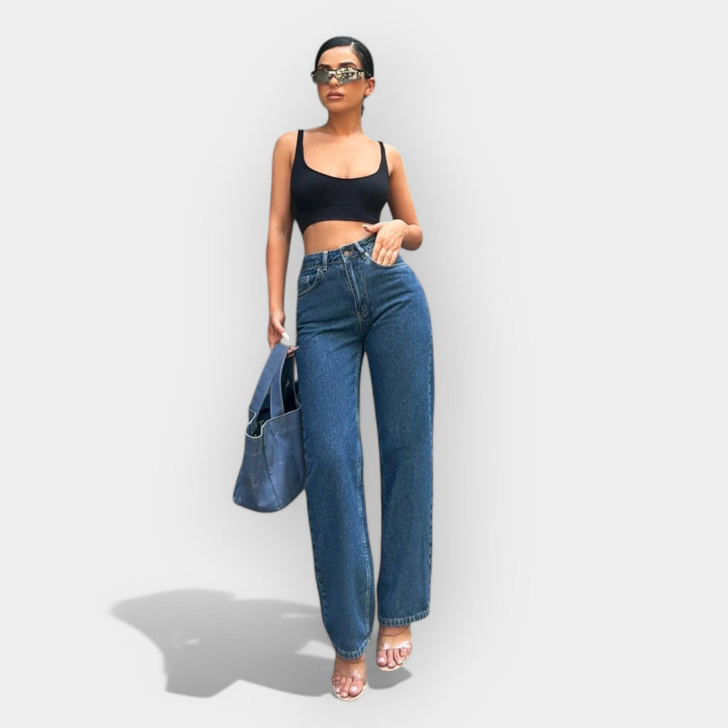 JEANS DE CINTURA ALTA - CasaCavari