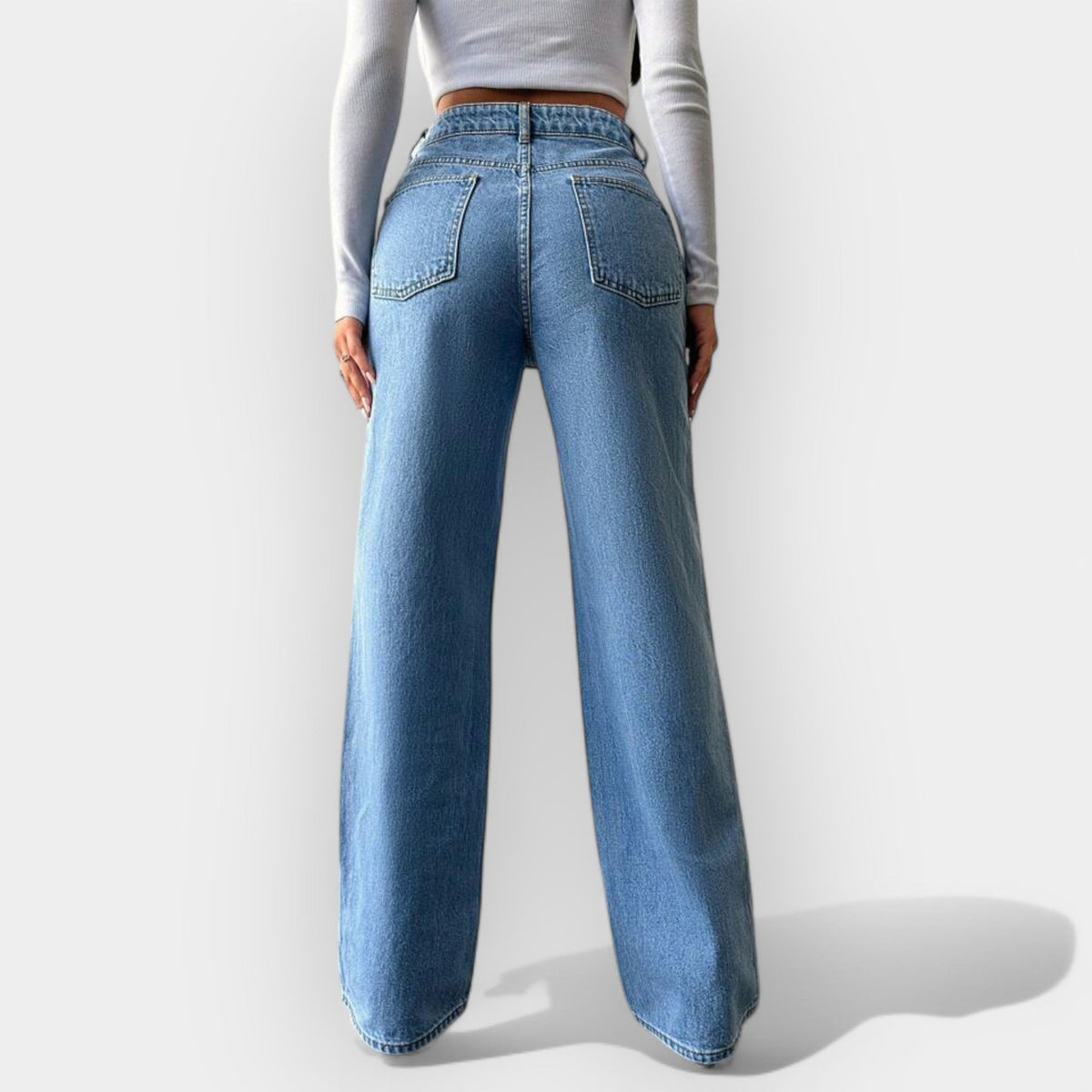 JEANS DE CINTURA ALTA - CasaCavari