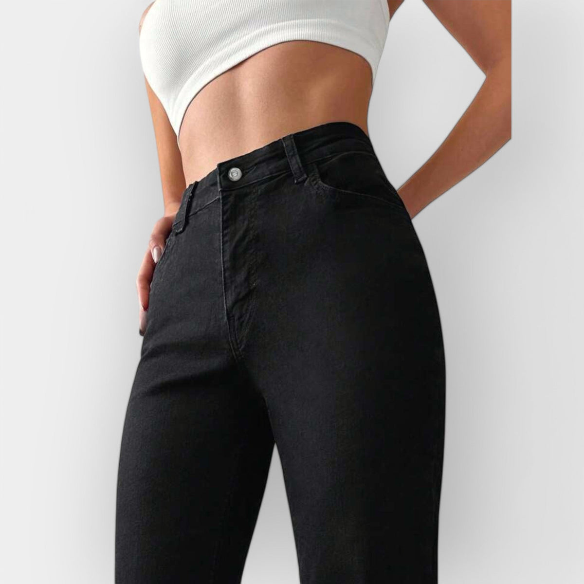 JEANS DE CINTURA ALTA - CasaCavari