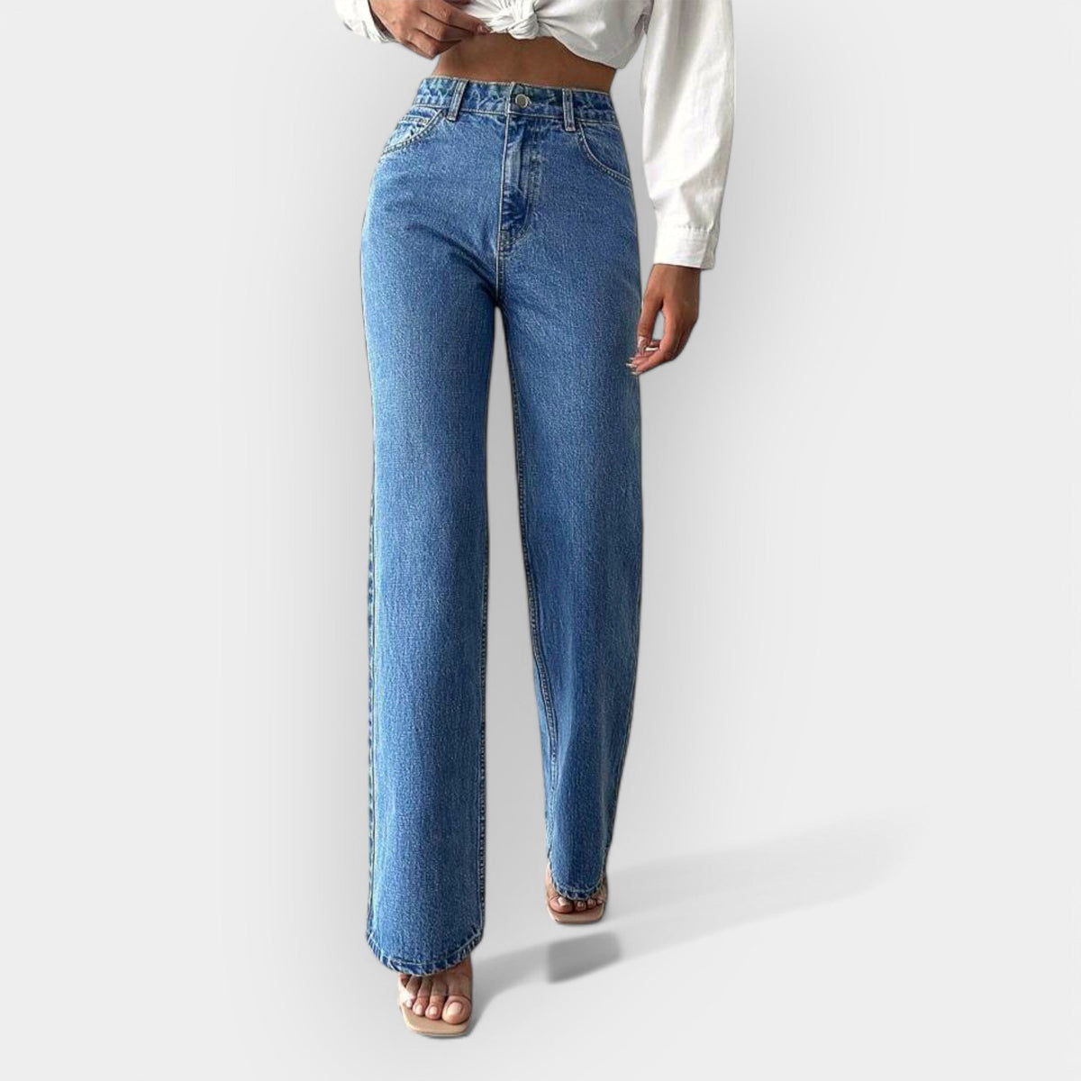 JEANS DE CINTURA ALTA - CasaCavari