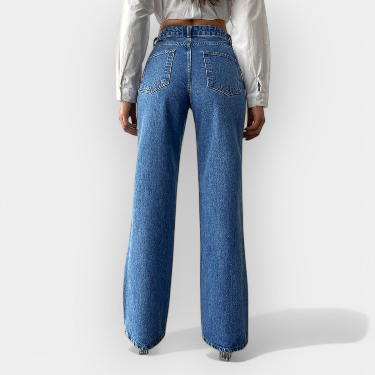 JEANS DE CINTURA ALTA - CasaCavari